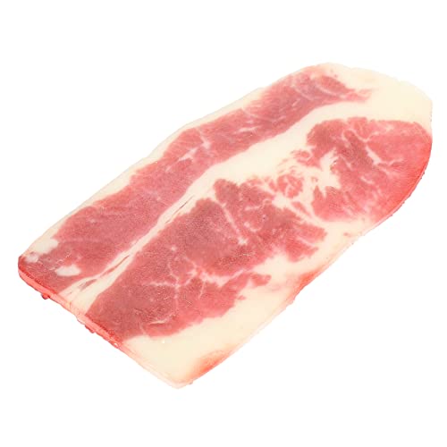 VANZACK Realistisches Simulationsrindfleisch Modell Lebensnahes Dekorationsspielzeug für Langlebiges Kunstfleisch Requisit Vielseitig für Film Theater und Küchendekoration von VANZACK