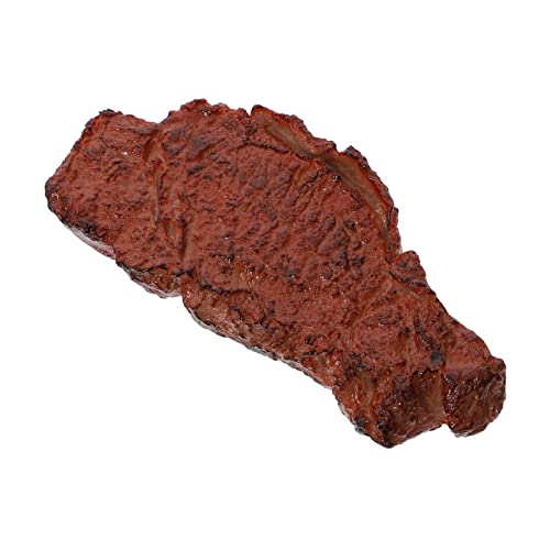 VANZACK Realistisches Steak Küchen Deko Modell Umweltfreundlich Detailgetreue Simulation für Lernzwecke Partygeschenke Miniatur Lebensmittel Zubehör Grill Dekoration VANZACK Realistisches Steak Küchen Deko Modell Umweltfreundlich Detailgetreue Simulation für Lernzwecke Partygeschenke Miniatur Lebensmittel Zubehör Grill Dekoration von VANZACK