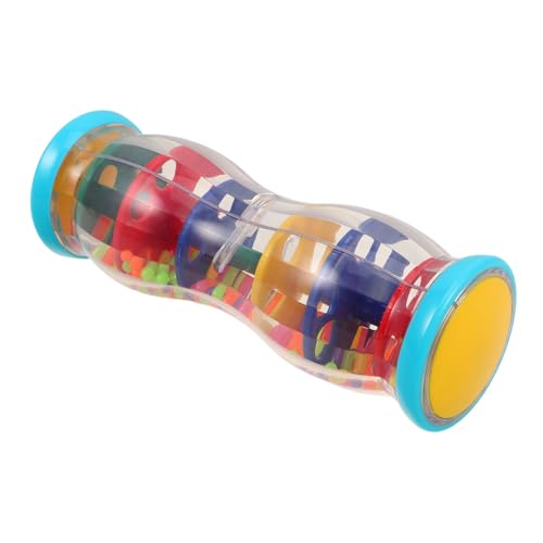 VANZACK Regenstick Musikinstrument Kunststoff Percussion mit Klarem Regenklang für Frühe Musikalische Bildung und Koordinative Interaktives Regenmacher Shaker von VANZACK