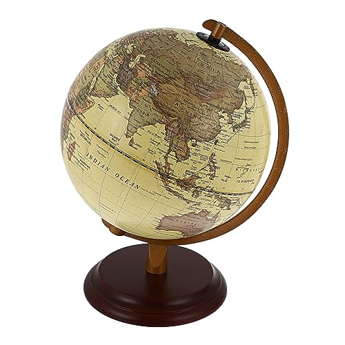 VANZACK Retro Dekoration Antiker Geographischer Ornament Für Büro Und Zuhause Vintage Kugel Für Stilvolle Inneneinrichtung von VANZACK