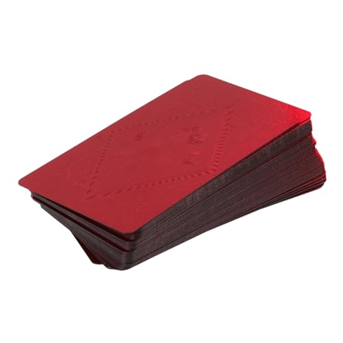 VANZACK Rote Spielkarten Für Tricks Und Festival Requisiten Mini Pokerspielkarten Im Handlichen Format Für Kreative Spiele Und Deko Und Langlebig VANZACK Rote Spielkarten Für Tricks Und Festival Requisiten Mini Pokerspielkarten Im Handlichen Format Für Kreative Spiele Und Deko Und Langlebig von VANZACK
