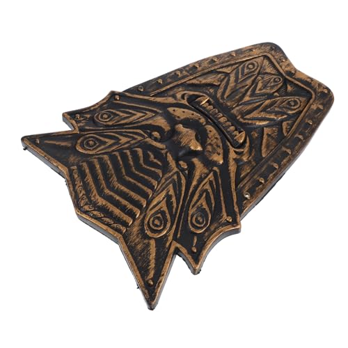 VANZACK Schild Kostümschild Mittelalterschild Requisite Ritterschild Tragbares Schild Requisite Gefälschtes Schild Schild Schild Für Cosplay Schild Cosplay Cosplay Schild Kunststoff von VANZACK