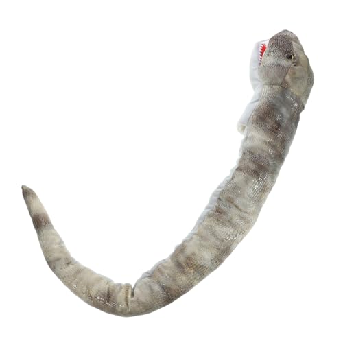 VANZACK Schlangen Handpuppe Aus Weichem Plüsch Interaktive Handpuppe Für Stofftier Handpuppe Zum Geschichtenerzählen Lange Gruselige Schlange Für Kreatives von VANZACK