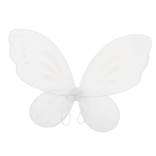 VANZACK Schmetterlingsflügel Kostüm Für Weiße Engelsflügel Für Karneval Und Fasching Kostüm Requisite Für Verkleidungen Und Rollenspiele VANZACK Schmetterlingsflügel Kostüm Für Weiße Engelsflügel Für Karneval Und Fasching Kostüm Requisite Für Verkleidungen Und Rollenspiele von VANZACK