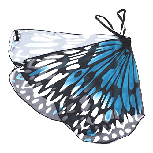 VANZACK Schmetterlingsflügel Umhang für Leichter Strand Poncho Himmelblauem für Halloween Kostümparty Cosplay Dekoration VANZACK Schmetterlingsflügel Umhang für Leichter Strand Poncho Himmelblauem für Halloween Kostümparty Cosplay Dekoration von VANZACK