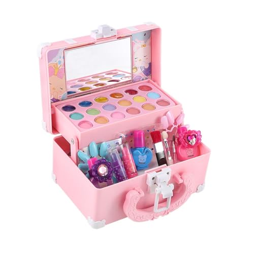 VANZACK Schminkset für Mädchen Wasserlösliches Make Up im Praktischen Kosmetik Set Sicher und Langlebig für Kreatives Rollenspiel Entwicklung von Visuellen Fähigkeiten VANZACK Schminkset für Mädchen Wasserlösliches Make Up im Praktischen Kosmetik Set Sicher und Langlebig für Kreatives Rollenspiel Entwicklung von Visuellen Fähigkeiten von VANZACK