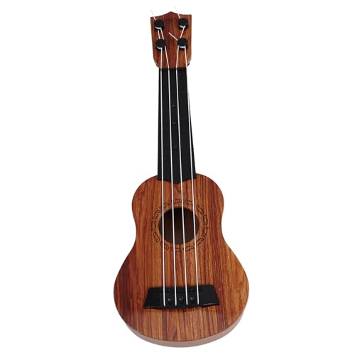VANZACK Schwarze Doppelbogen Ukulele für Musikpädagogisches Instrument Kreativität und Hörentwicklung für Zuhause und Schule von VANZACK