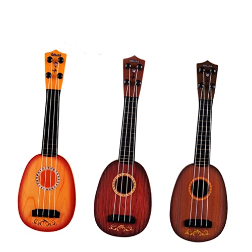VANZACK Schwarzer Zylinder Ukulele für Musikinstrument mit Buntem Design für Frühpädagogische Aktivitäten Geschenkidee für Geburtstage und Heimschule von VANZACK