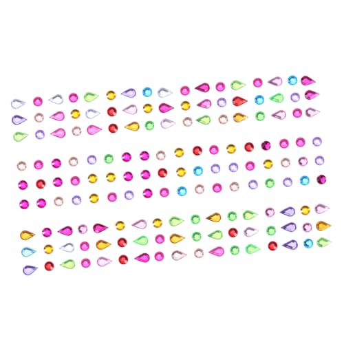 VANZACK Selbstklebende Strassaufkleber Design Mehrfarbige Kristallaufkleber Für DIY Bastelprojekte Bling Craft Jewels Glitzersteine Zum Verzieren Von Karten von VANZACK