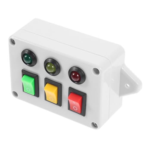 VANZACK Sensorisches Busy Board mit LED Lichtschaltern Langlebiges Lernspielzeug für Kleinkinder Pädagogisches Motorikspielzeug Kreativität Problemlösung und Eltern Junge Mädchen von VANZACK