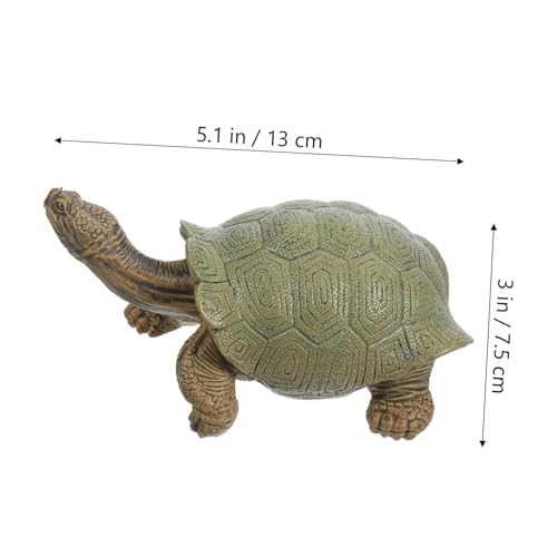 VANZACK Simulation Schildkrötenfigur aus Robustem Realistische Modellstatue mit Lebendiger Haltung und Glatter Oberfläche Sicher und Langlebig als Deko und Lernspielzeug VANZACK Simulation Schildkrötenfigur aus Robustem Realistische Modellstatue mit Lebendiger Haltung und Glatter Oberfläche Sicher und Langlebig als Deko und Lernspielzeug von VANZACK