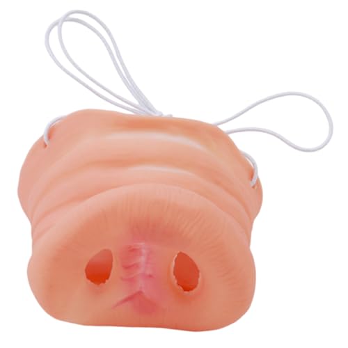 VANZACK Simulation Schweinenase Für Lustige Tier Requisite Für Halloween Karneval Und Cosplay Für Erwachsene Realistische Nase Fleischfarbe von VANZACK