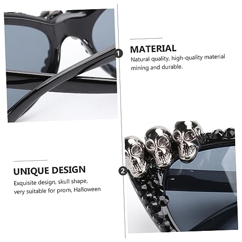 VANZACK Skull Halloween Partybrille Unisex Kunststoffbrille Lustige Dekoration Kostüm Zubehör für Fasching und Festival VANZACK Skull Halloween Partybrille Unisex Kunststoffbrille Lustige Dekoration Kostüm Zubehör für Fasching und Festival von VANZACK