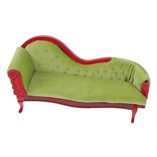VANZACK Sofa Modell Für Puppenhaus Dekoratives Mini Hausmöbel Puppenhaus Zubehör Für Kreative DIY Dekorationen Perfektes Accessoire Für Szenen von VANZACK