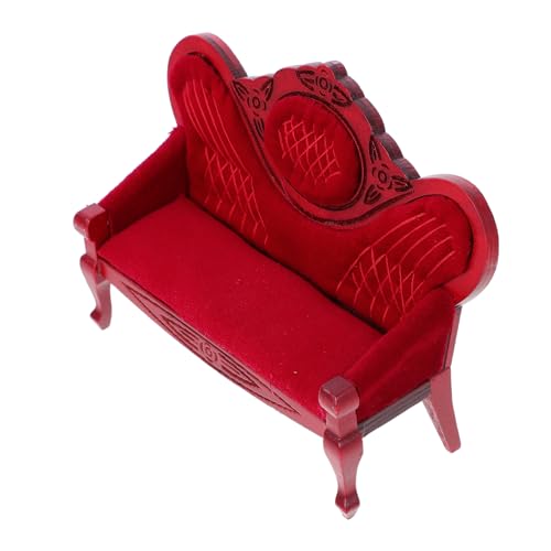 VANZACK Sofa für Puppenhaus Dekoration Handgefertigtes Möbelmodell für DIY Projekte von VANZACK