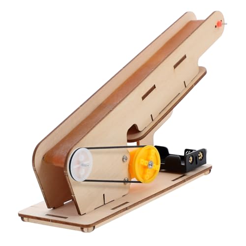 VANZACK Stem Experiment mit DIY Holzbausatz und Elektrischem Transportband Lernspielzeug für Fördert Kreativität und Technikverständnis bei Schulprojekten und Experimenten VANZACK Stem Experiment mit DIY Holzbausatz und Elektrischem Transportband Lernspielzeug für Fördert Kreativität und Technikverständnis bei Schulprojekten und Experimenten von VANZACK
