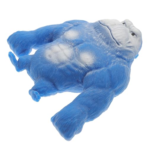 VANZACK Stressabbau Gorilla aus Weichem TPR Elastisches Antistress Zappelspielzeug AFFE Kleines Blaues Party Favor für Erwachsene von VANZACK