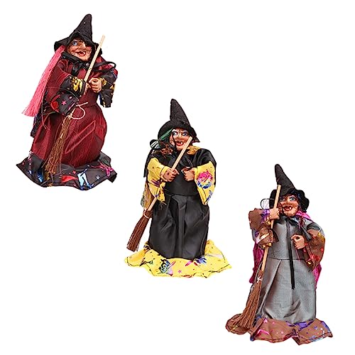 VANZACK Teiliges Halloween Hexenpuppen Gruselige Party Dekoration für Festlichkeiten Mischfarben Langlebig und VANZACK Teiliges Halloween Hexenpuppen Gruselige Party Dekoration für Festlichkeiten Mischfarben Langlebig und von VANZACK
