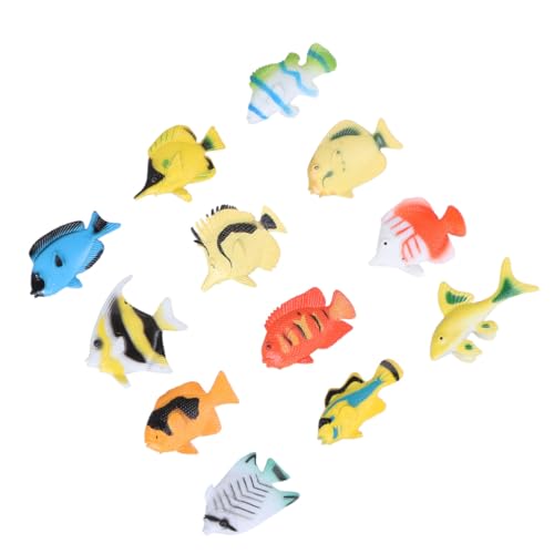 VANZACK Teiliges Miniatur Tropische Fische Modell Meerestiere Figuren Pädagogisches für Aquarium Lernspielzeug für Geburtstagsfeiern und Partys von VANZACK