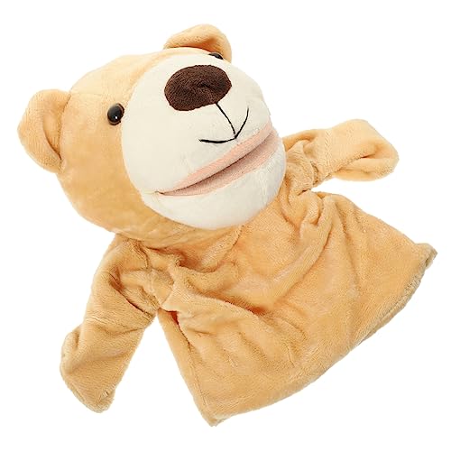 VANZACK Tierpuppen Handpuppen Für Bärenform Interaktives Für Eltern Spiele Als Kinderspielzeug Für Kreative Rollenspiele Und Kuschelig von VANZACK