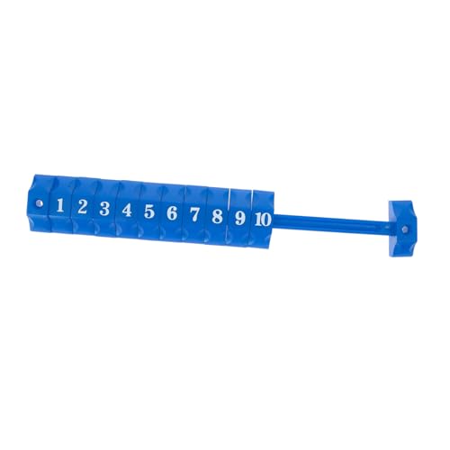 VANZACK Tischfußball Zähler Langlebig Multifunktional Tischfußballzähler Scorekeeper für Tischfußball Spiele Zubehör Blau von VANZACK