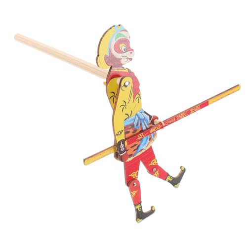 VANZACK Traditionelle Chinesische Schattenpuppe Aus Holz Handgefertigter Monkey King Für Nostalgisches Puppentheater Und Familienspaß Requisite VANZACK Traditionelle Chinesische Schattenpuppe Aus Holz Handgefertigter Monkey King Für Nostalgisches Puppentheater Und Familienspaß Requisite von VANZACK