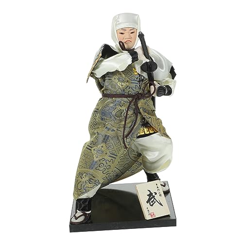 VANZACK Traditionelle Samurai Puppe aus Dekorative Samuraistatuette für Stilvolle Wohn und Büroumgebungen mit Feiner Verarbeitung für Tischarrangements VANZACK Traditionelle Samurai Puppe aus Dekorative Samuraistatuette für Stilvolle Wohn und Büroumgebungen mit Feiner Verarbeitung für Tischarrangements von VANZACK