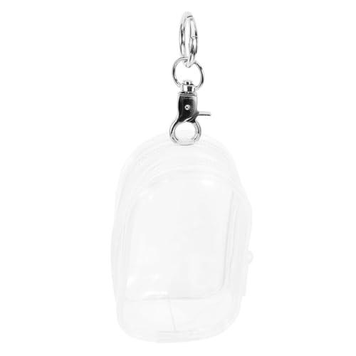 VANZACK Transparente Puppentasche Mini Aufbewahrungstasche Für Puppen Praktischer Organizer Mit Schnalle Und Pompom Ball Für Unterwegs Leichter Puppenbehälter VANZACK Transparente Puppentasche Mini Aufbewahrungstasche Für Puppen Praktischer Organizer Mit Schnalle Und Pompom Ball Für Unterwegs Leichter Puppenbehälter von VANZACK