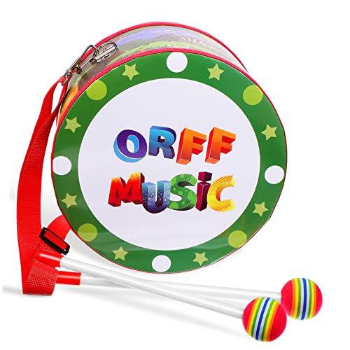 VANZACK Trommel mit Trommelstöcken Pädagogisches Musikinstrument für Kreative von Rhythmus und Konzentration für Jungen VANZACK Trommel mit Trommelstöcken Pädagogisches Musikinstrument für Kreative von Rhythmus und Konzentration für Jungen von VANZACK