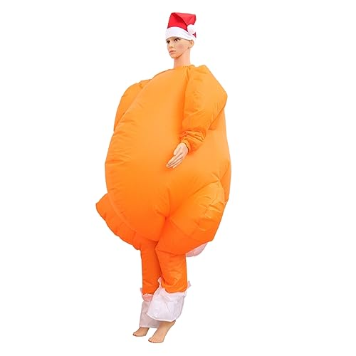 VANZACK Truthahnpuppen Requisiten Aufblasbares Truthahnkostüm Aufblasbares Kostüm Truthahnkostüm Für Erwachsene Weihnachtstruthahnkostüm Weihnachtskostüme Chomps Turkey Thanksgiving Day von VANZACK