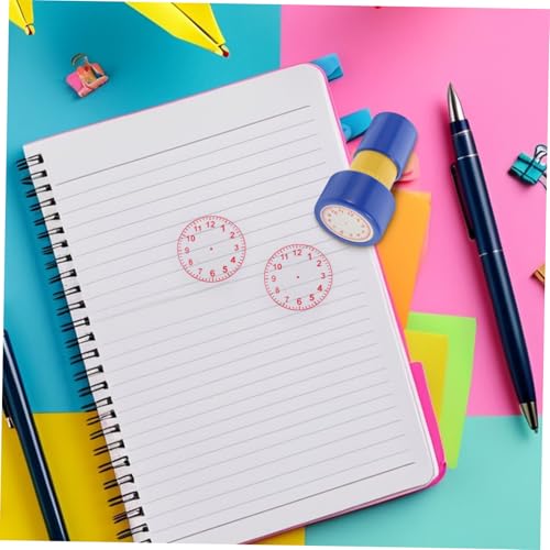 VANZACK Uhr Stempel für Unterricht Lernspielzeug mit Interaktiven Bildern für Fördert Zeiterkennung und Beobachtungsfähigkeiten für Jungen VANZACK Uhr Stempel für Unterricht Lernspielzeug mit Interaktiven Bildern für Fördert Zeiterkennung und Beobachtungsfähigkeiten für Jungen von VANZACK