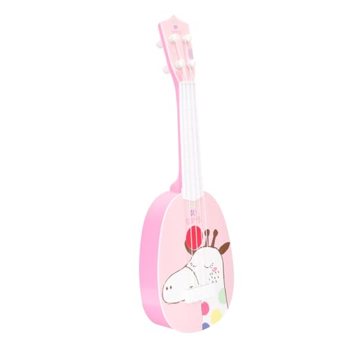 VANZACK Ukulele aus Robustem Abs Mini Vier saitiges Musikinstrument für Jungen und Mädchen Pädagogisches Lernspielzeug zur Frühkindlichen und Musikalischen Früherziehung von VANZACK