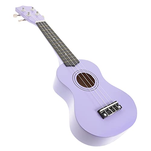 VANZACK Ukulele für Hölzernes Gitarrenspielzeug Lila Simulierte Akustikgitarre im Vintage Stil Musikinstrument für Frühe Musikalische Bildung Sicher und Leicht VANZACK Ukulele für Hölzernes Gitarrenspielzeug Lila Simulierte Akustikgitarre im Vintage Stil Musikinstrument für Frühe Musikalische Bildung Sicher und Leicht von VANZACK
