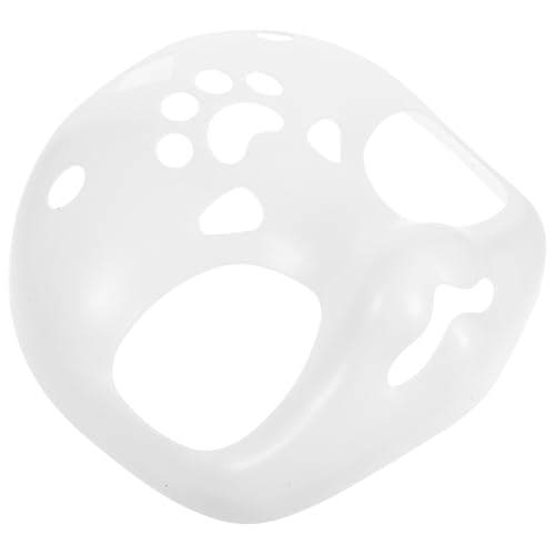 VANZACK Unbemalte Fursuit Kopfbasis Weißer DIY Tierkostüm Maske Blank Furry Cosplay Maske für Halloween Maskenball Themenparty Zubehör VANZACK Unbemalte Fursuit Kopfbasis Weißer DIY Tierkostüm Maske Blank Furry Cosplay Maske für Halloween Maskenball Themenparty Zubehör von VANZACK