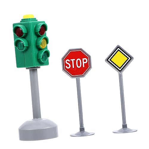 VANZACK Verkehrsampel Verkehrsicherheits Lernspielzeug Bunte Simulation Pädagogisch Sicher Kunststoff von VANZACK