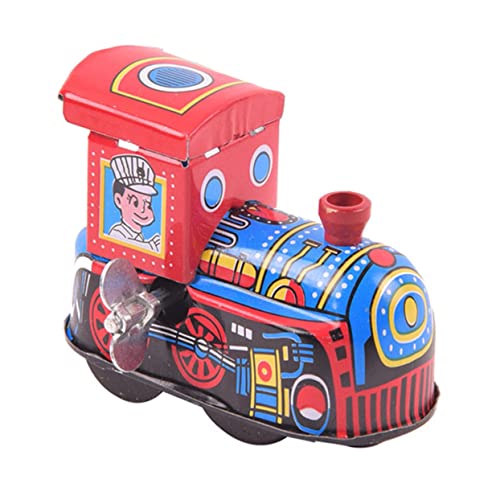 VANZACK Vintage Blech Zug Wind Up Mechanisch Nostalgisch Ab Jahren Klassisch Langlebig ohne Batterie VANZACK Vintage Blech Zug Wind Up Mechanisch Nostalgisch Ab Jahren Klassisch Langlebig ohne Batterie von VANZACK