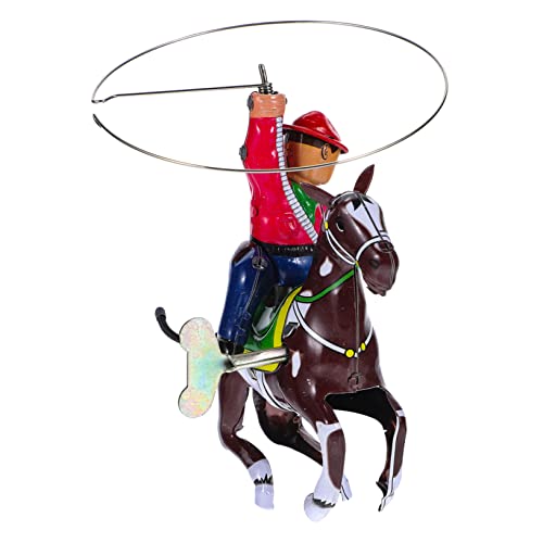 VANZACK Vintage Cowboy Aufziehspielzeug Aus Metall Nostalgisches Blechspielzeug Für Sammler Und Kreatives Retro Design Für Stundenlangen Spaß VANZACK Vintage Cowboy Aufziehspielzeug Aus Metall Nostalgisches Blechspielzeug Für Sammler Und Kreatives Retro Design Für Stundenlangen Spaß von VANZACK