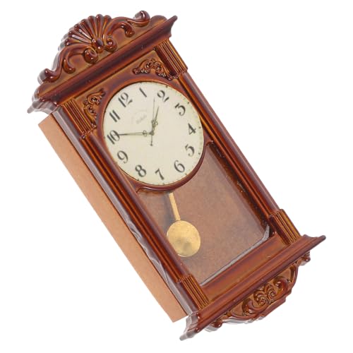 VANZACK Vintage Mini Pendulum Clock Miniatur Pendeluhr Für Puppenhaus Deko Für Innenräume Fotografie Requisiten Kreative Wohnaccessoires VANZACK Vintage Mini Pendulum Clock Miniatur Pendeluhr Für Puppenhaus Deko Für Innenräume Fotografie Requisiten Kreative Wohnaccessoires von VANZACK