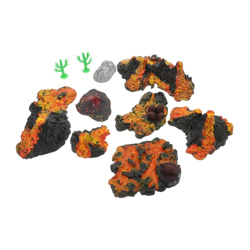 VANZACK Volcano Modell Teiliges Set Realistische Vulkandeckoration für Sandtisch Mikrolandschaft Schreibtischdekoration Lernspielzeug VANZACK Volcano Modell Teiliges Set Realistische Vulkandeckoration für Sandtisch Mikrolandschaft Schreibtischdekoration Lernspielzeug von VANZACK