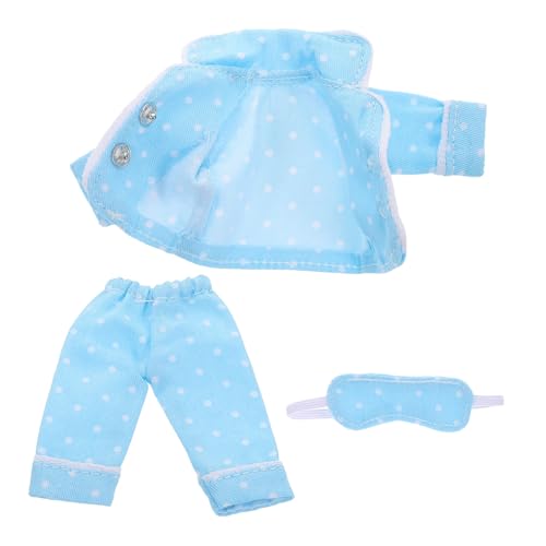 VANZACK Weiches Puppen Schlafanzug Baumwolle Mini Pyjamas für Bjd Puppen Komfortable Puppenkleidung Einzigartiges Design für DIY Puppenoutfits und Babypuppen VANZACK Weiches Puppen Schlafanzug Baumwolle Mini Pyjamas für Bjd Puppen Komfortable Puppenkleidung Einzigartiges Design für DIY Puppenoutfits und Babypuppen von VANZACK