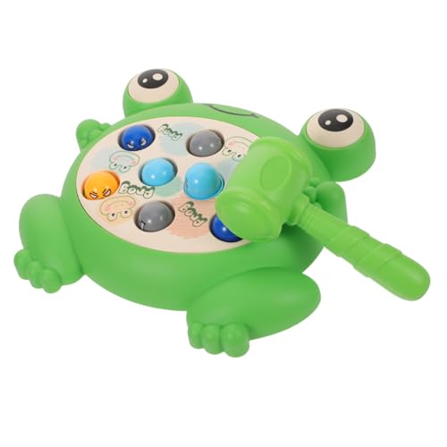 VANZACK Whack A Frog Game Kinderspielzeug mit Hammer Interaktives Tischspiel für Jungen und Mädchen Gehirnentwicklung Koordination und Logischem Denken Kompaktes Tragbares Hammerspiel VANZACK Whack A Frog Game Kinderspielzeug mit Hammer Interaktives Tischspiel für Jungen und Mädchen Gehirnentwicklung Koordination und Logischem Denken Kompaktes Tragbares Hammerspiel von VANZACK