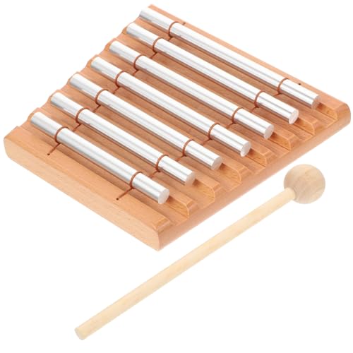VANZACK Windspiel Percussion Instrument Sicherer Langlebiger Klangstab mit Rundem Hammer für Musikunterricht Fördert Hörfähigkeit und Spielspaß im Klassenzimmer VANZACK Windspiel Percussion Instrument Sicherer Langlebiger Klangstab mit Rundem Hammer für Musikunterricht Fördert Hörfähigkeit und Spielspaß im Klassenzimmer von VANZACK
