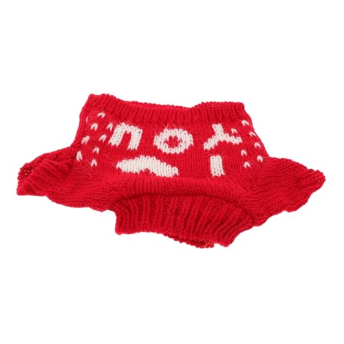 VANZACK Winter Puppenkleidung Für Stoffpuppen Rot Pullover Hoodie Süße Puppen Outfits Puppenzubehör Für Kreative Spielmomente VANZACK Winter Puppenkleidung Für Stoffpuppen Rot Pullover Hoodie Süße Puppen Outfits Puppenzubehör Für Kreative Spielmomente von VANZACK