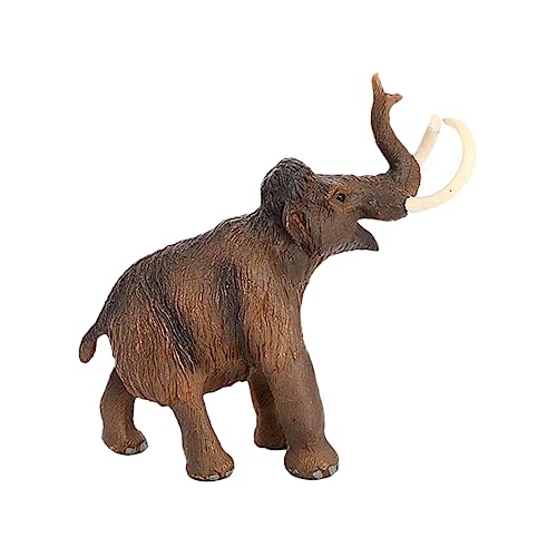 VANZACK Wollmammut Modell Realistisches Tiermodell Aus Prähistorisches Detailgetreue Tierstatue Für Lange Tierfigur Geschenkidee von VANZACK