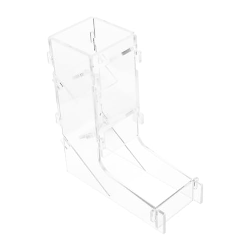 VANZACK Würfelturm aus Acryl mit Tablett für Tischspiele Tragbares Dice Rolling Tower Set für Brettspiele für Altersgruppen Langlebig VANZACK Würfelturm aus Acryl mit Tablett für Tischspiele Tragbares Dice Rolling Tower Set für Brettspiele für Altersgruppen Langlebig von VANZACK