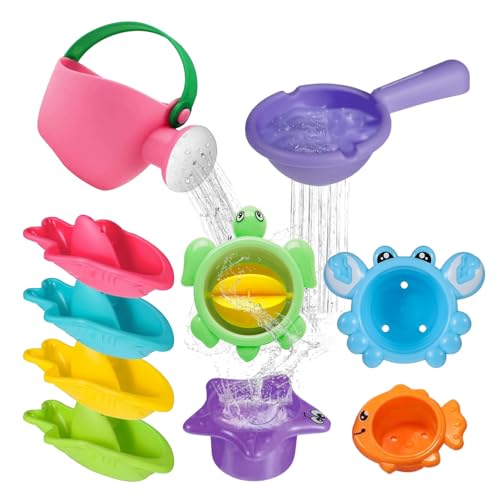 VARKAGE 10 Stück Wasserspielzeug Kinder, Badespielzeug Baby, Badewannenspielzeug Ab 1 2 3 4 Jahr für Kleinkinder, Jungen, Mädchen VARKAGE 10 Stück Wasserspielzeug Kinder, Badespielzeug Baby, Badewannenspielzeug Ab 1 2 3 4 Jahr für Kleinkinder, Jungen, Mädchen von VARKAGE
