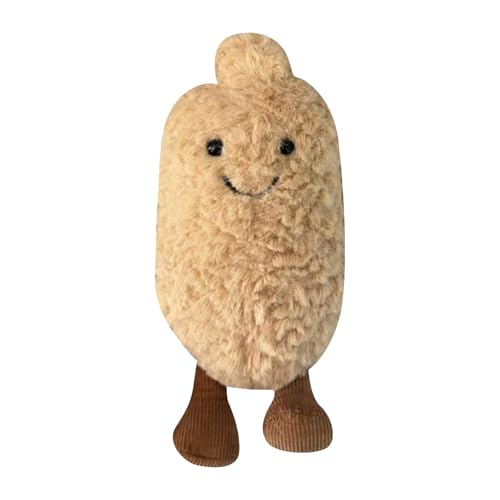 VARKAGE 15cm Süße Lächelnde Erdnuss Plüsch Puppe, Party Dekoration, Lustiges kreatives Geschenk für Kinder VARKAGE 15cm Süße Lächelnde Erdnuss Plüsch Puppe, Party Dekoration, Lustiges kreatives Geschenk für Kinder von VARKAGE