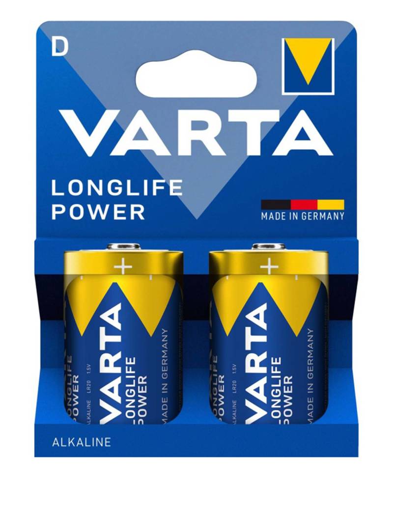 2 Varta Longlife Power LR20/D 2 Varta Longlife Power LR20/D von VARTA CONSUMER France SAS