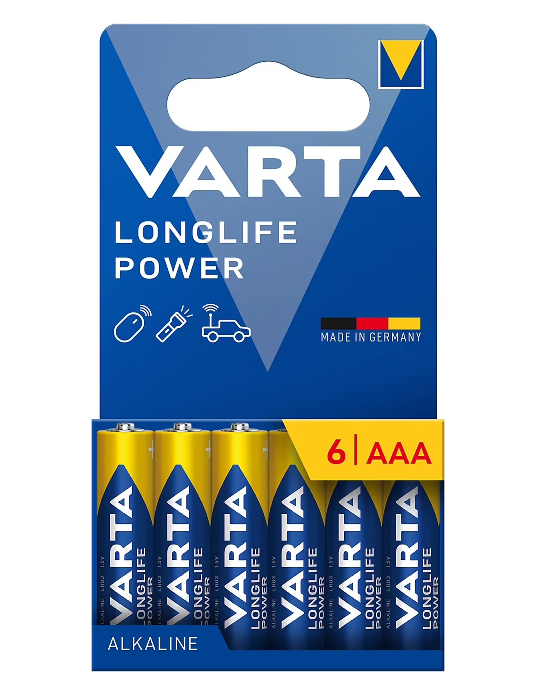 6 LR03/AAA Batterien von VARTA CONSUMER France SAS