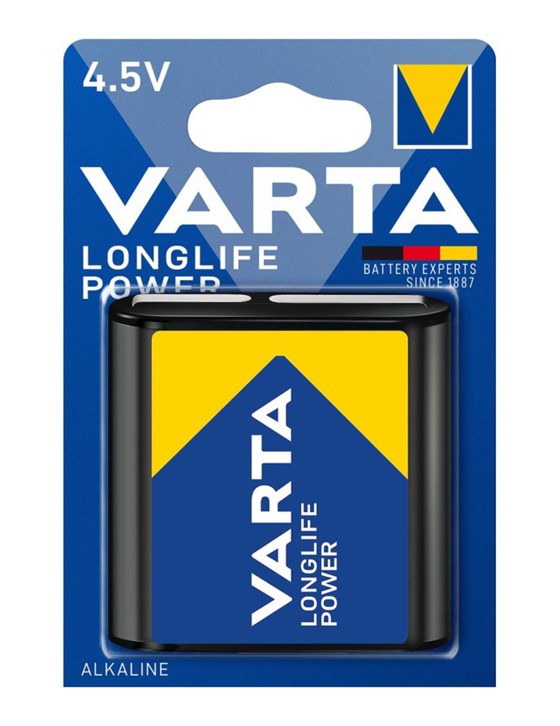 Varta Longlife Power Alkaline Batterie 4,5V von VARTA CONSUMER France SAS